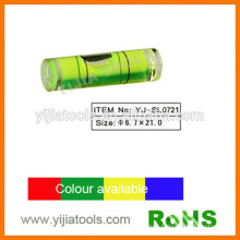 tubular level vial with ROHS standard YJ-SL0721